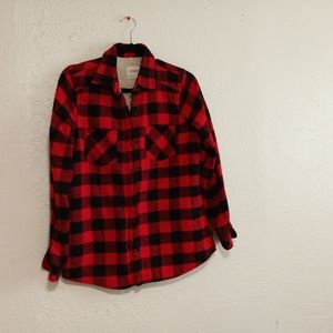 Ci sono Sherpa plaid button up